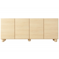 Komoda 200 cm 4-drzwiowa LUGO dąb vicenza